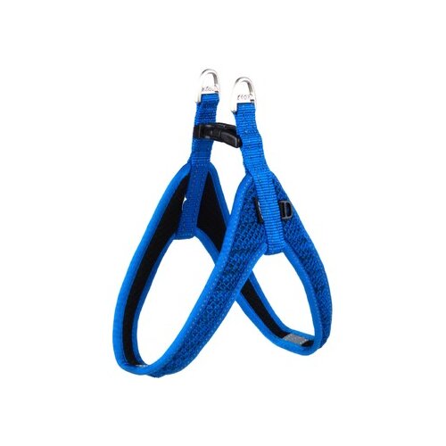 Rogz fast-fit am za pse, m, 20mm, plavi Slike