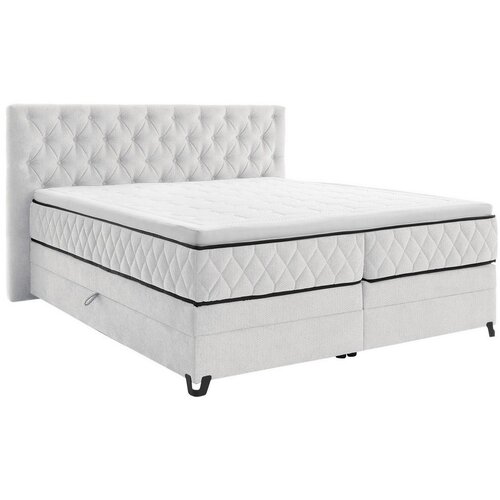 Modern Living Postelja Boxspring Carmen, Krem Barva, 180x200 Slike
