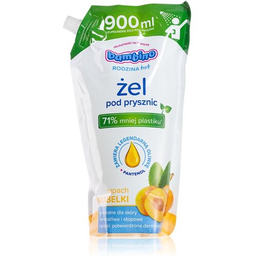 Bambino Family Refill Mirabelle gel za prhanje in šampon 2v1 nadomestno polnilo 900 ml Cene
