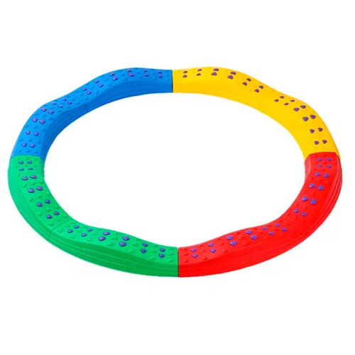 Monkey Gym Senzorična pot za ravnotežje in taktilni trening za otroke Dvobarvna - 8 elementov, (5000077382) Cene