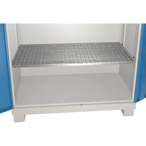 eurokraft pro Mrežasta polica, pocinkana, VxŠxG 40 x 1167 x 560 mm, nosilnost 120 kg Cene
