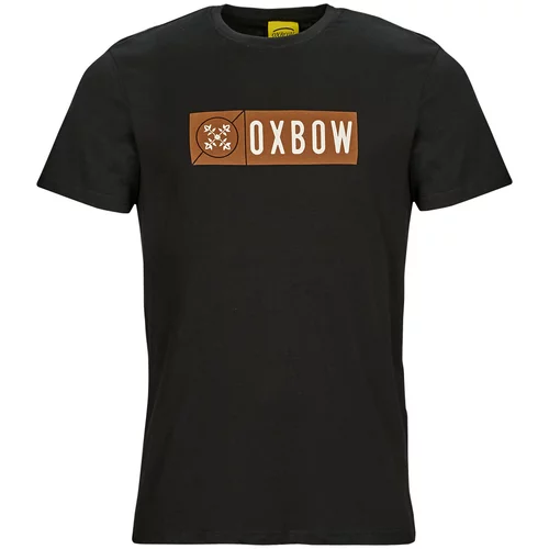 Oxbow Majice s kratkimi rokavi TELLOM Črna