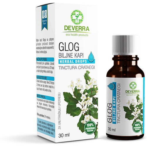 Deverra Farm Biljne kapi Glog 30ml Cene