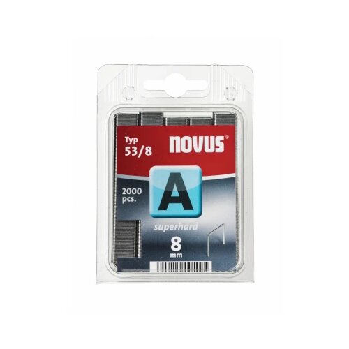 Klamerice Novus 53/8 čelične tip A, 1/2000 Novus Cene