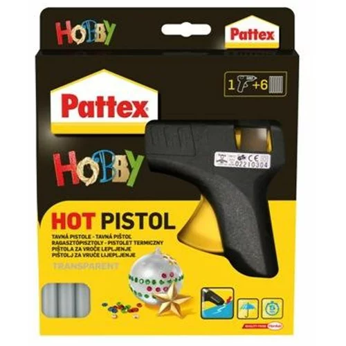 PATTEX hot Melt set (pištolj + 6 patrona)
