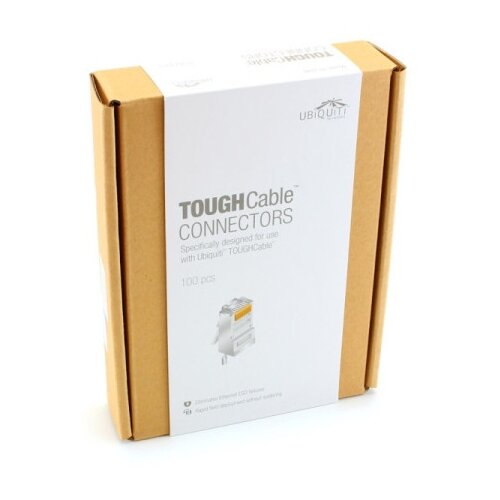 Ubiquiti RJ45 konektor namenjen tough kablu (100 kom) ( RJ45-005 ) Slike