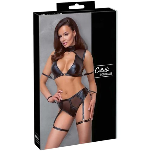 Cottelli Bondage Set 2251213 Black L Slike