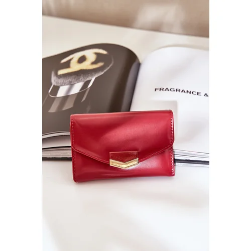  Lacquered Women's Wallet Red Rahner