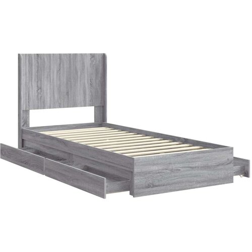  Okvir za krevet s pohranom i uzglavljem 3 pcs Slike