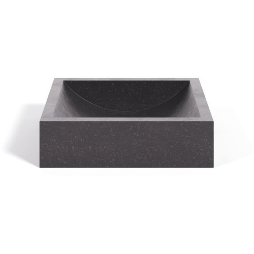 Kave Home terrazzo crni umivaonik sunday, 40 x 45 cm Slike