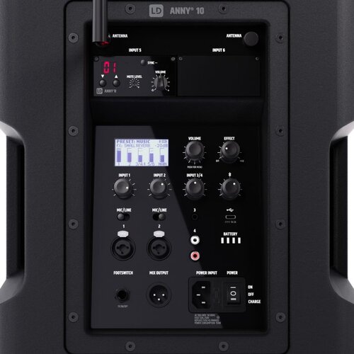 Ld Systems ANNY&amp;reg; 10 Akumulatorski zvočnik z me&amp;scaron;alno mizo - - Audio-Kondric Slike