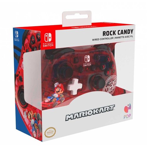Pdp Rock Candy Mini žični kontroler z motivom Mario Kart za Nintendo Switch Cene
