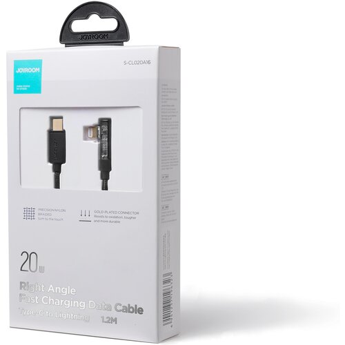 Joyroom Kotni iPhone Lightning kabel - USB-C za hitro polnjenje 20W 1,2m črn, (21090981) Cene