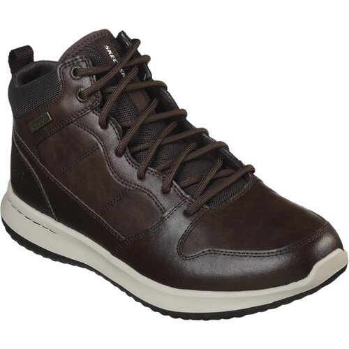 Skechers Mo&amp;scaron;ka zimska obutev za prosti čas DELSON - SELECTO Rjava Slike