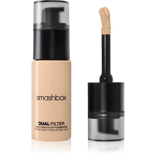Smashbox DUAL-FILTER 2-in-1 Concealer + Foundation puder in korektor odtenek Fair Light 6 Warm 23.6 ml Cene