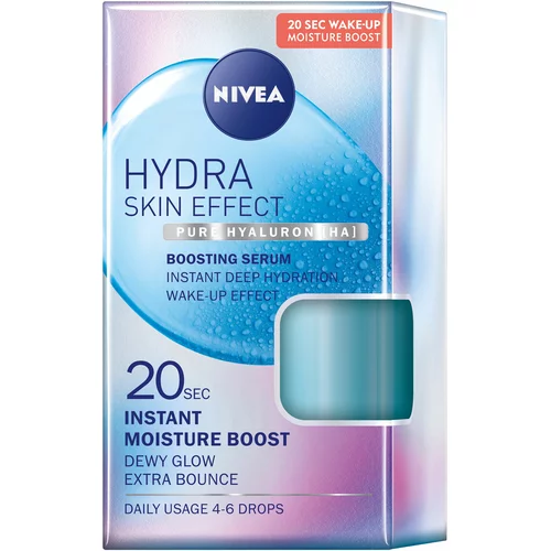 Nivea Hydra Skin Effect Boosting vlažilni serum za obraz 100 ml za ženske
