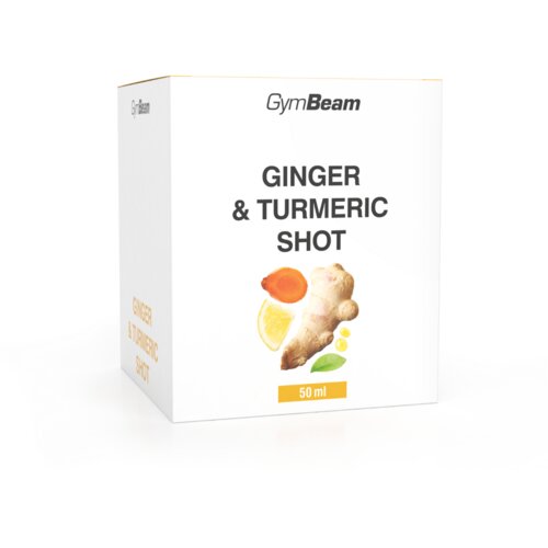 GymBeam ginger & turmeric shot 9 x 50 ml bez ukusa Cene