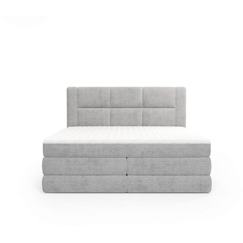 Esposa BOXSPRING POSTELJA 180 cm x 200 cm , tekstil siva Slike