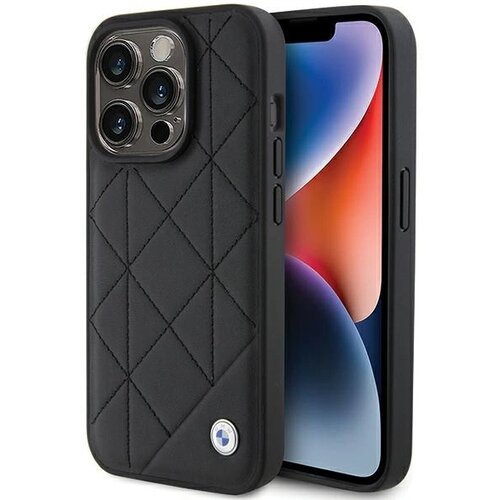 BMW USNJEN PRE&Scaron;IT OVITEK ZA IPHONE 15 PRO MAX ČRN, (22064391) Cene