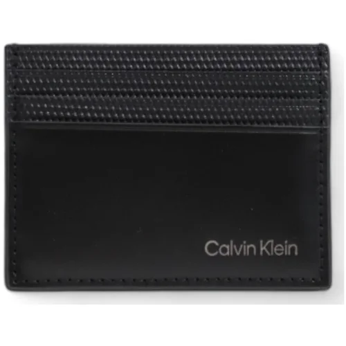 Calvin Klein Jeans Denarnice CK REMOTE 6CC K50K512421 Črna