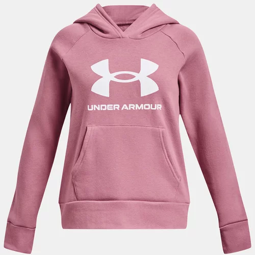 Under Armour UA Rival Fleece BL Hoodie Pulover Roza