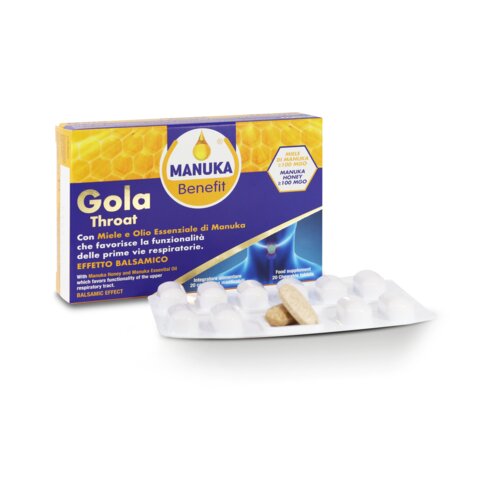 Optima Naturals manuka benefit za grlo in glas Cene