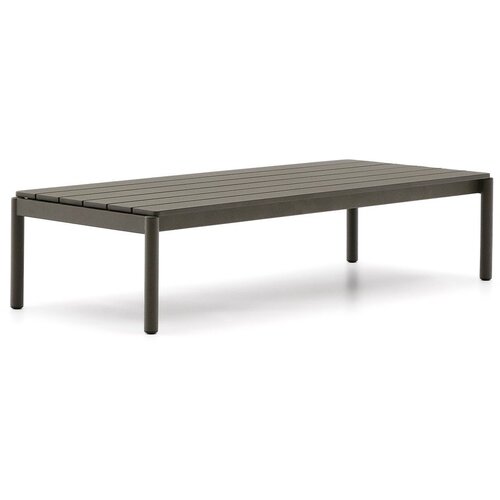 Kave Home Metalni vrtni stolić za kavu 63x149 cm Sorells &amp;ndash; Slike