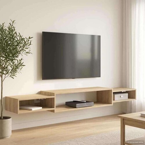 TV ormar za montažu na zid Zidna montaža Hrast sonoma - Hrast sonoma 180 cm Cijene