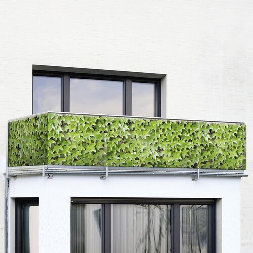 Maximex Zeleni plastičan balkonski zastor 500x85 cm Wilder Wein &amp;ndash; Slike