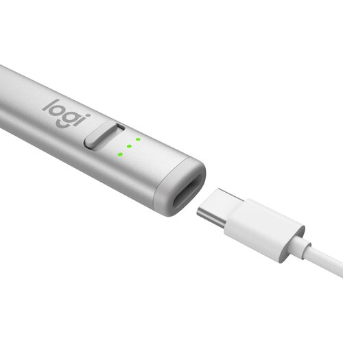 Logitech crayon (usb-c) - silver (914-000074) Slike
