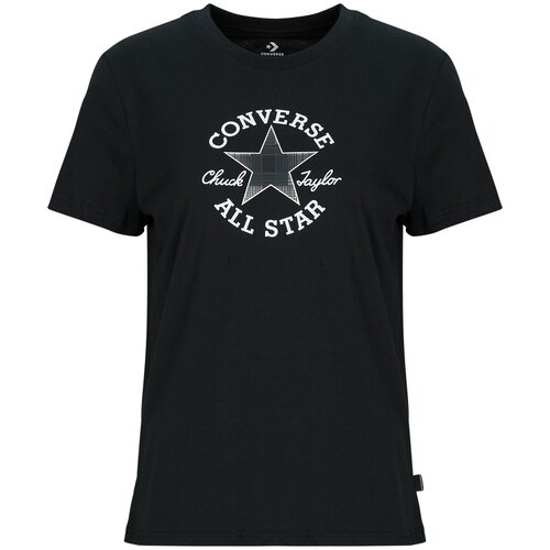 Converse Majice s kratkimi rokavi CHUCK PATCH TEE Črna Slike