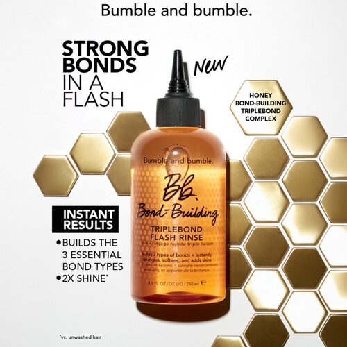 Bumble and Bumble Bb.Bond-Building Triplebond Flash Rinse lasna nega za po&amp;scaron;kodovane in krhke lase 250 ml Slike