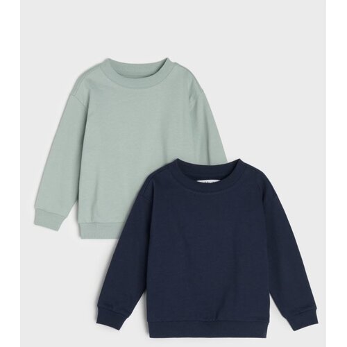 Sinsay Pamučne dukserice crewneck 2 pack Slike
