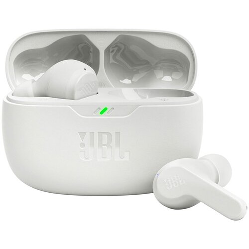 JBL Brezžične slušalke Vibe Beam, bele Cene