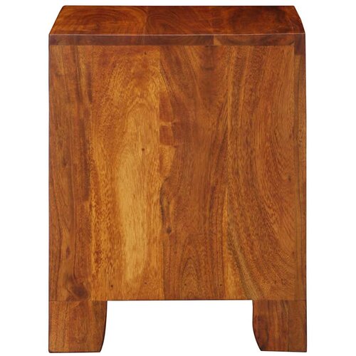  Noćni ormarići 2 kom 40 x 34 x 46 cm masivno bagremovo drvo Smeđa 40 x 35 x 45 cm Slike