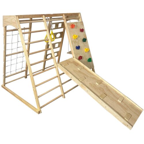 Chipolino dječja sprava za penjanje i ljuljačka - Wooden Slike