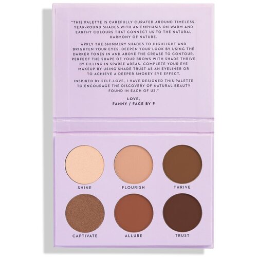 Lumene x Face by F Eyeshadow palette Slike