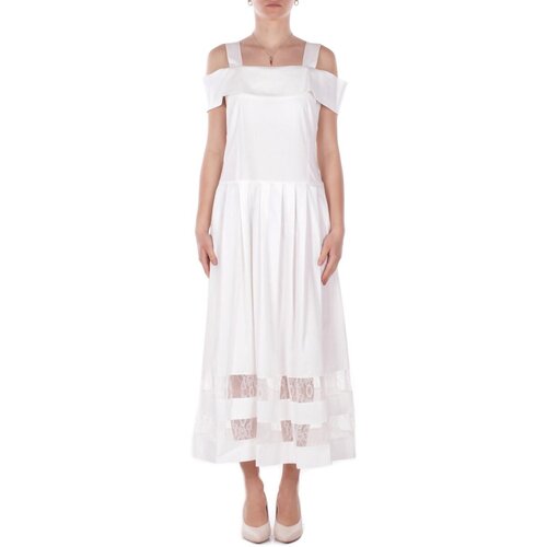 Blugirl Dolge obleke RA6154T544A Bela Cene