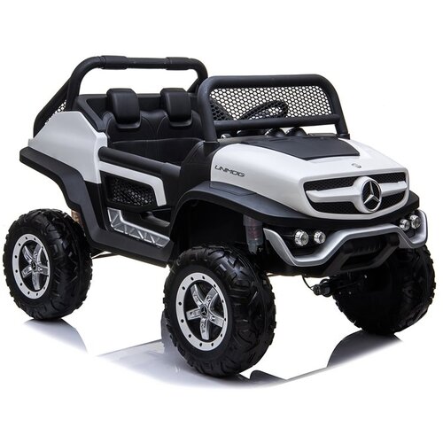  Licencirani auto na akumultor Mercedes Unimog 4x4 - bijeli Cijene