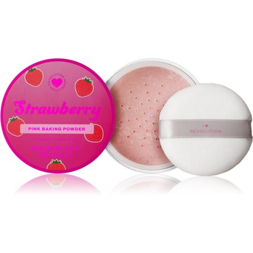 Revolution Milkshake Strawberry matirajoč puder v prahu odtenek 22 g Slike