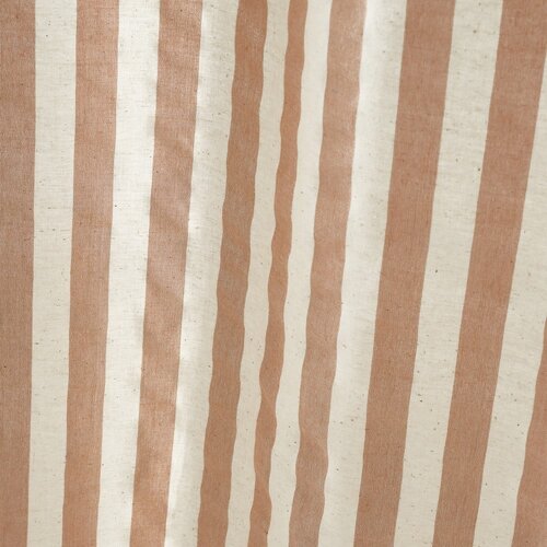 Pineapple Elephant Prozirna zavjesa boja terakote 140x229 cm Zanzibar Stripe &amp;ndash; Slike