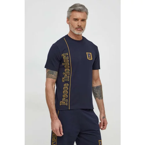 Aeronautica Militare Majica kratkih rukava za muškarce, boja: tamno plava, s aplikacijom