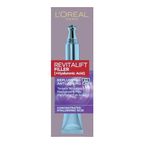 L'Oréal Paris krema za područje oko očiju - Revitalift Filler Replumping Eye Cream