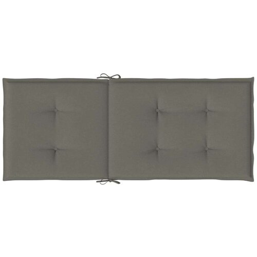 VidaXL Blazina za stol 6 kosov melanž temno siva 120x50x4 cm blago Slike