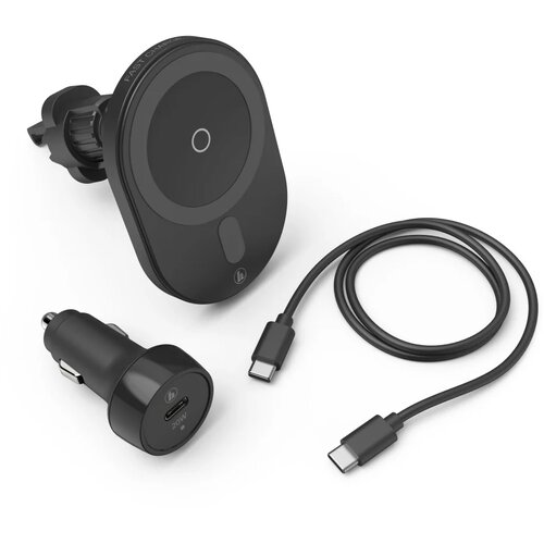 Hama Wireless punjač MagChargeCarFC15 crni Cijene