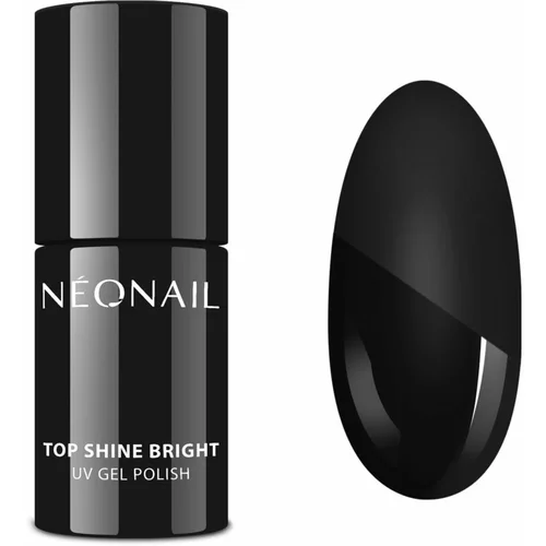 NeoNail Top gel nadlak za nohte odtenek Shine Bright 7,2 ml