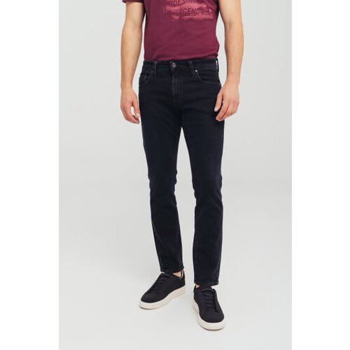 Legendww muske slim fit farmerice sa niskim strukom u tamnoj nijansi -model 106 Cene