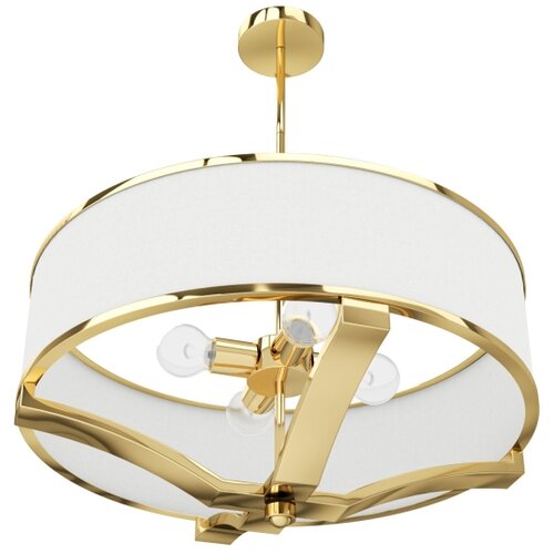Open Design OR84825 - Luster na &amp;scaron;ipci GERDO 4xE27/12W/230V zlatna/bela Slike