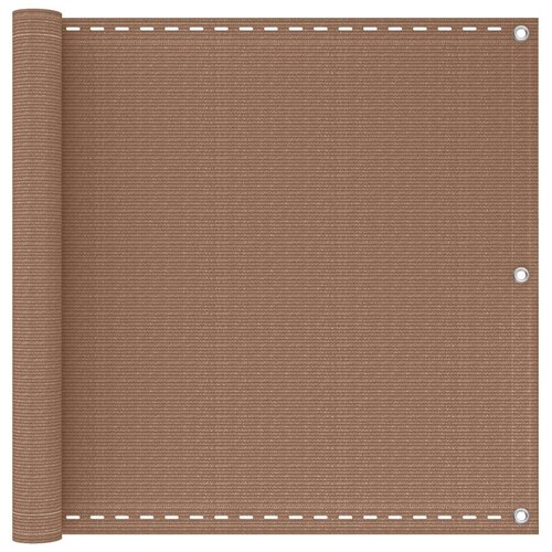  Zaštita od pogleda za balkon 75 x 800 cm HDPE i Aluminij Pravokutni Sivosmeđa - Sivosmeđa 75 x 800 cm Cene
