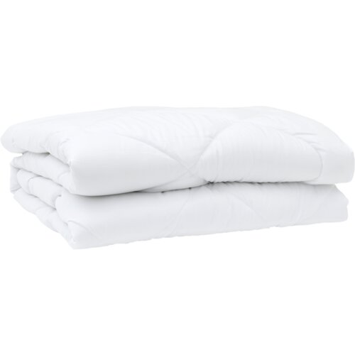  Poplun s jastukom 3 pcs Bijelo 260 x 220 cm Mikrofibra Slike
